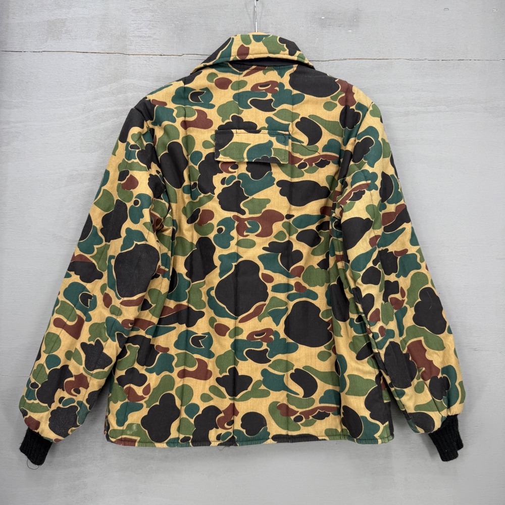 Vintage Hollofil 808 Hunting Jacket Duck Camo Insulated Utility Medium - Picture 4 of 8